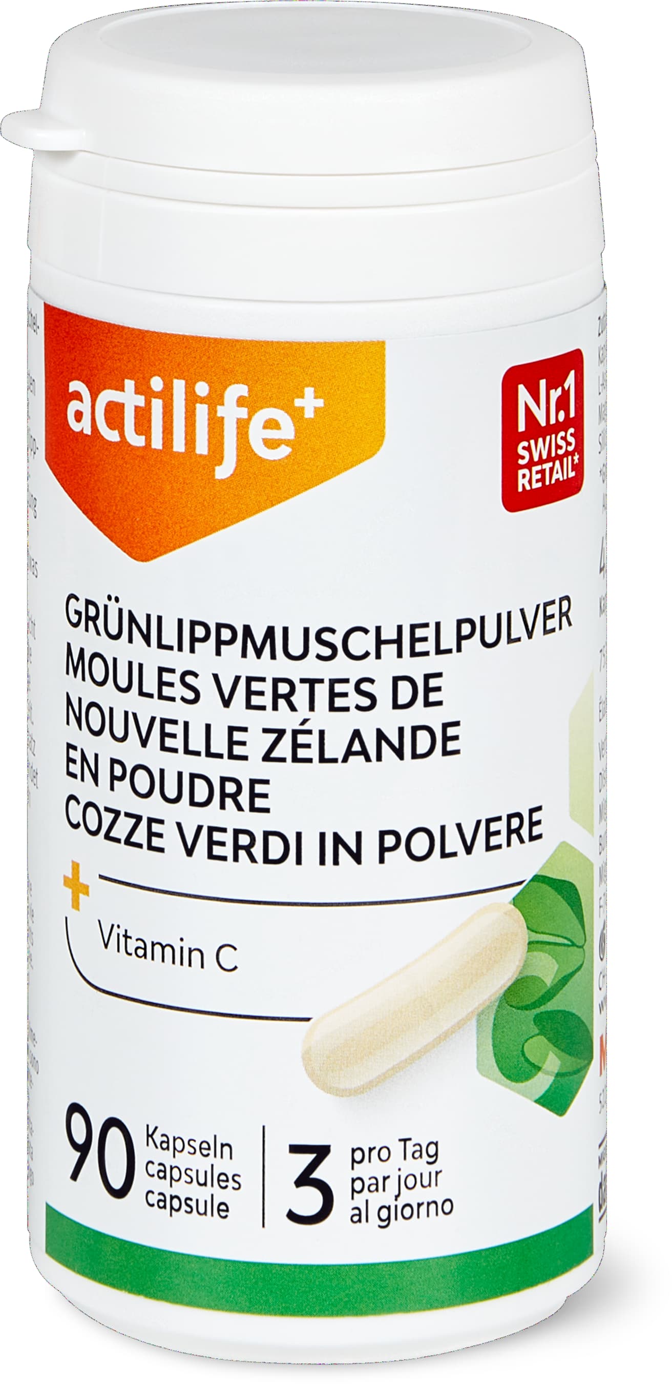 Gélules Moules vertes de Nouvelle-Zélande